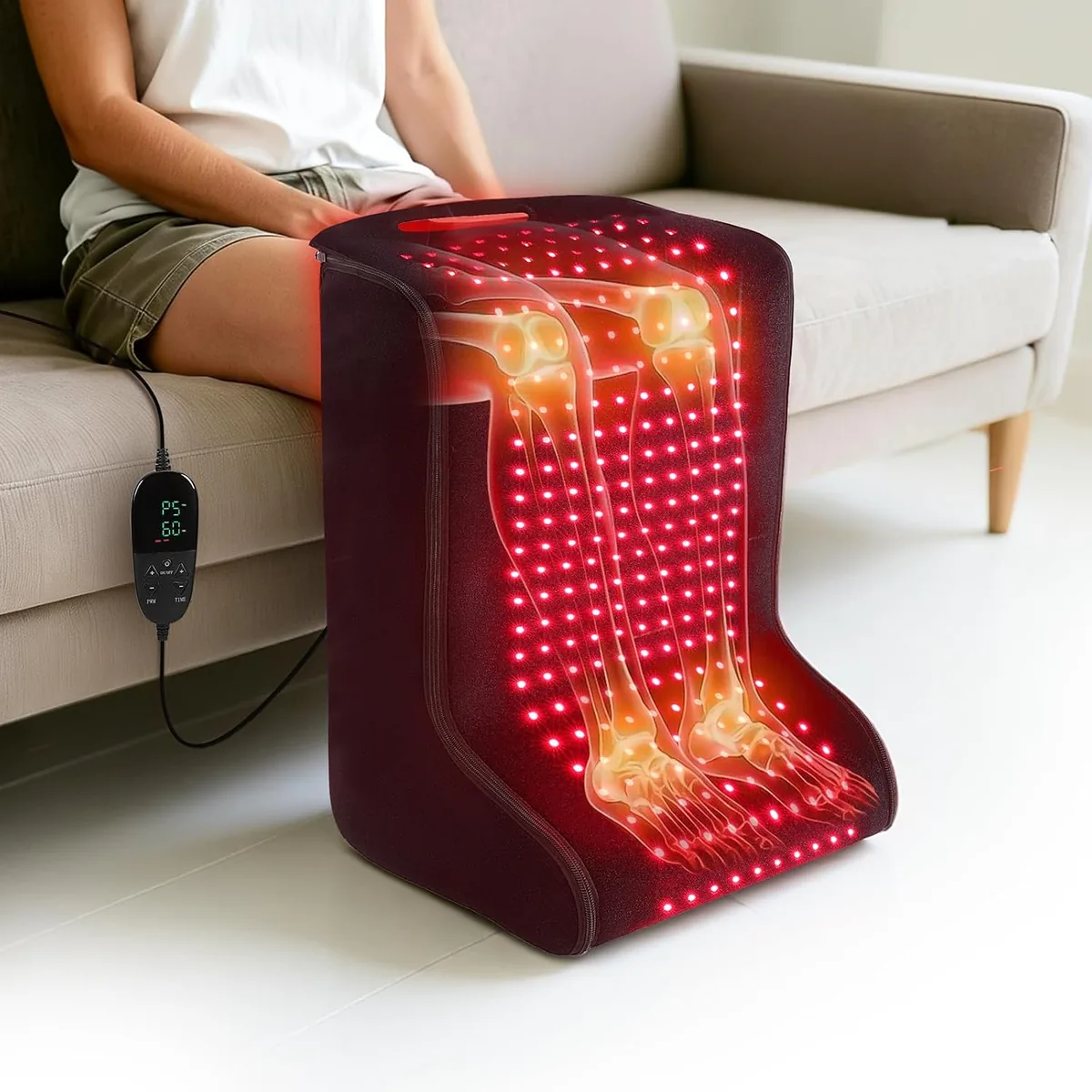 LAFCARE red light therapy for feet and body device