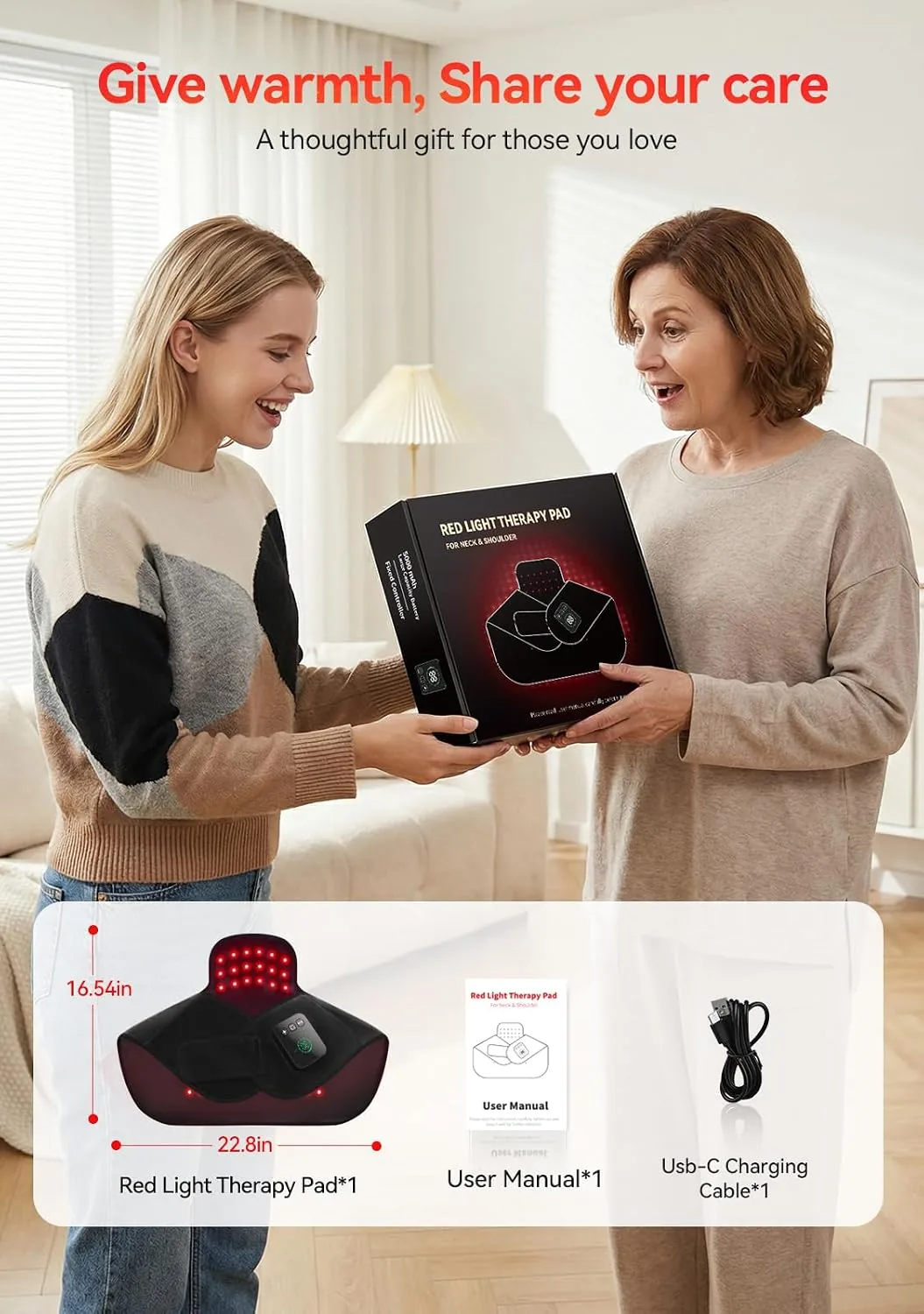 Neck and shoulder wrap lifestyle image