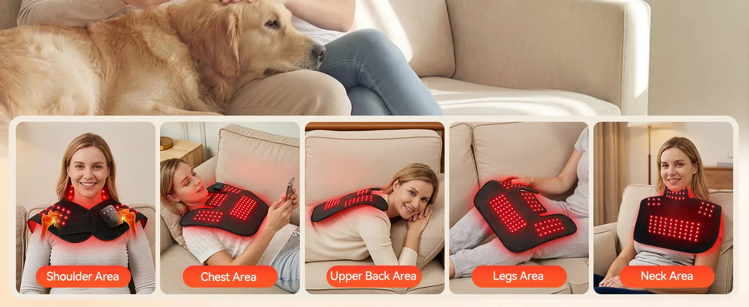 LAFCARE Neck & Shoulder Wrap therapy panel